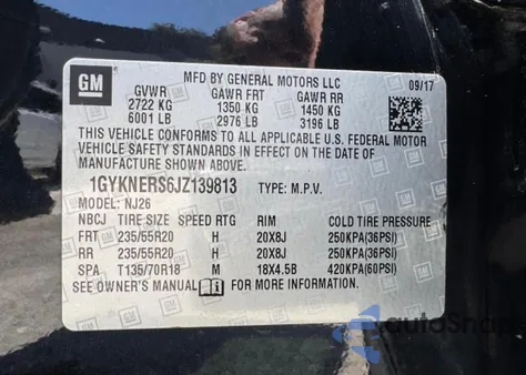 1GYKNERS6JZ139813